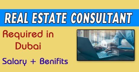 Real Estate Consultant Required in Dubai