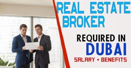 Real Estate Broker Required in Dubai