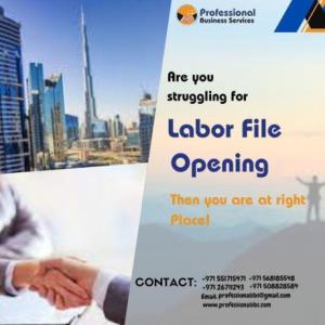 UAE LABOR FILE OPENING SERVICES