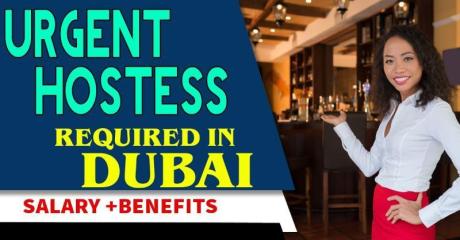 Urgent Hostess Required in Dubai