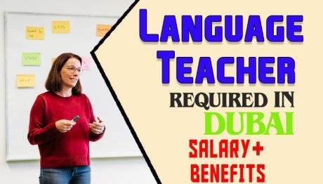 Language Teacher Required in Dubai