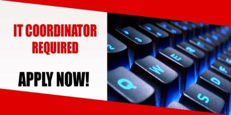 IT COORDINATOR REQUIRED IN DUBAI