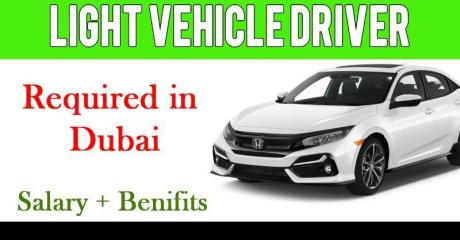 Light Vehicle Driver Required in Dubai