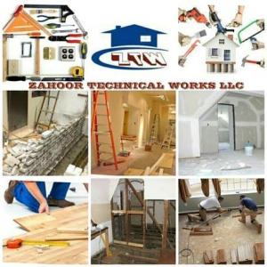 Office Renovation, villa home fit outworks 052- 5868078