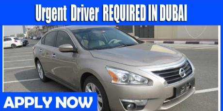 URGENT DRIVER REQUIRE IN DUBAI