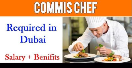 Commis Chef Required in Dubai