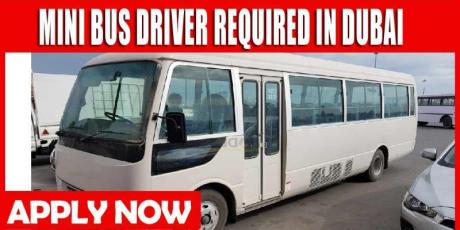 MINI BUS DRIVER REQUIRED IN DUBAI