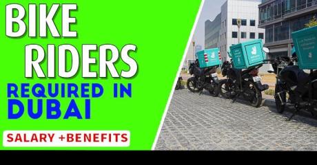 Bike Riders Required in Dubai