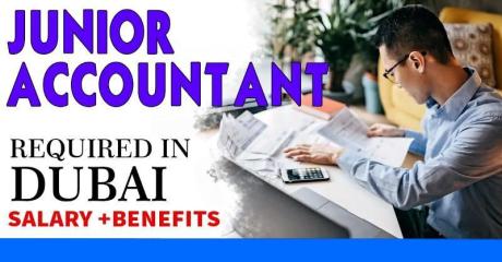 Junior Accountant Required in Dubai