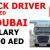 TRUCK DRIVER REQUIRED IN DUBAI