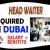 Head Waiter Required in Dubai