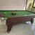 8 FT Billiards Pool Table Full Option-Vintage Green for sale
