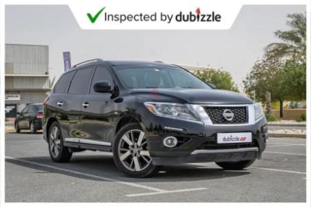 DEPOSIT TAKEN | 2014 Nissan Pathfinder SL 3.5L | Full Service History | GCC Specs AED 36,500