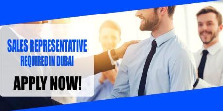SALES REPRESENTATIVE REQUIRED IN DUBAI