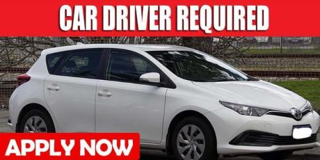 CAR DRIVER REQUIRED