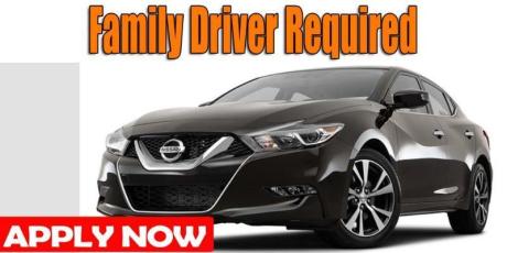 Family Driver Required