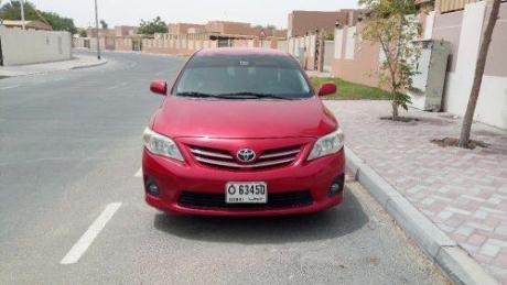 TOYOTA COROLLA 2012 CAR FOR SALE