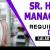 Sr. HR Manager Required in Dubai -