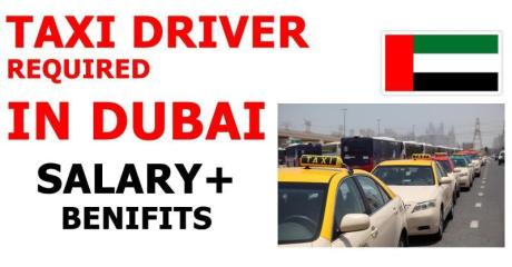 TAXI DRIVER REQUIRED IN DUBAI
