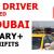 TAXI DRIVER REQUIRED IN DUBAI