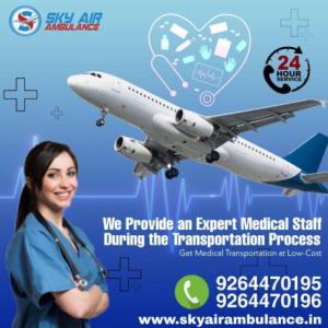 Services of Upper-Grade Sky Air Ambulance in Patna