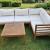 Wooden garden set