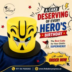 Personalized Superhero Birthday Cake That Wow Every Visitor