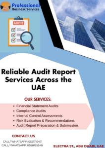 Reliable Audit Report Services Across the United Arab Emirates