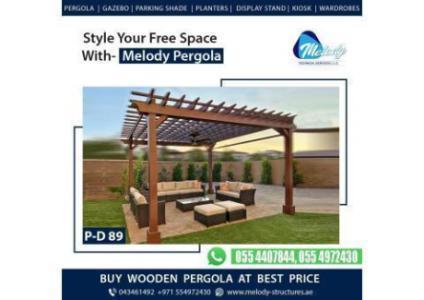 WPC Pergola Suppliers in Abu Dhabi | Aluminium Pergola Manufacture in Abu Dhabi UAE - Dubai