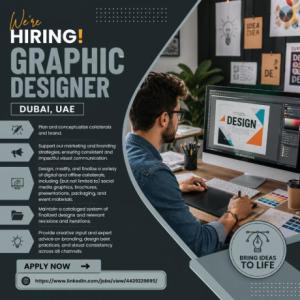 Graphic Designer Required in Dubai