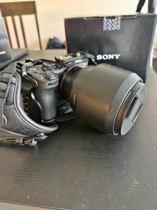 Sony A7cr for Sale with lens and accessories.