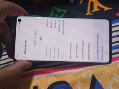 Samsung galaxy s10 clean 8gb 128gb single sim