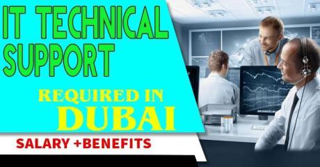 IT Technical Support Required in Dubai