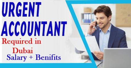 Urgent Accountant Required in Dubai
