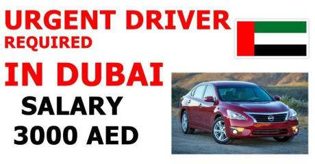 URGENT DRIVER REQUIRED IN DUBAI