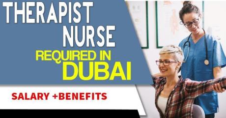 Therapist nurse Required in Dubai