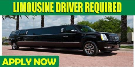 LIMOUSINE DRIVER REQUIRED