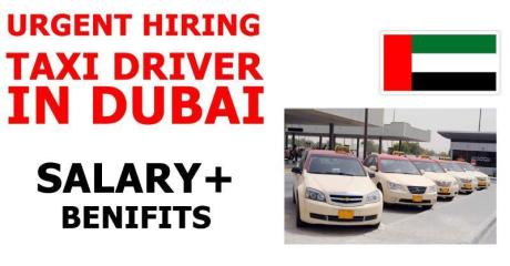 URGENT HIRING TAXI DRIVER IN DUBAI