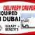 DELIVERY DRIVER REQUIRED IN DUBAI