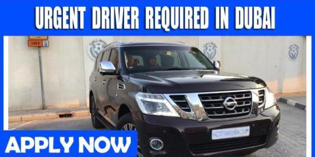URGENT DRIVER REQUIRED IN DUBAI