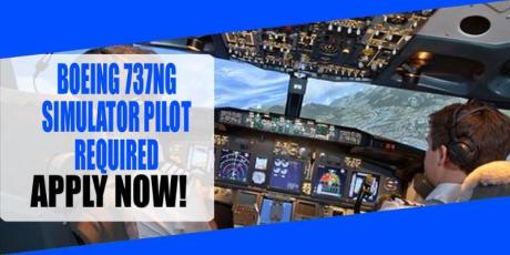 BOEING 737NG SIMULATOR PILOT REQUIRED IN DUBAI