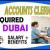 Accounts Clerk Required in Dubai