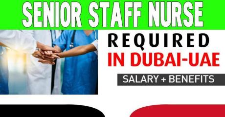Senior Staff Nurse in Adult Medical Surgical Required in Dubai