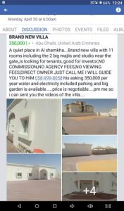 brand new villa for rent
