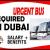 URGENT BUS REQUIRED IN DUBAI