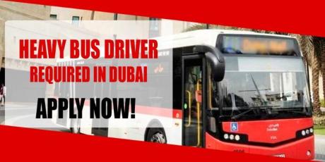HEAVY BUS DRIVER REQUIRED IN DUBAI