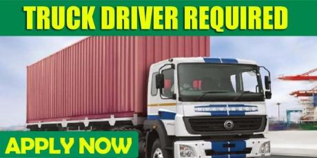 TRUCK DRIVER REQUIRED