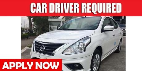 CAR DRIVER REQUIRED