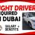 LIGHT DRIVERS REQUIRED IN DUBAI