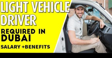 LIGHT VEHICLE DRIVER - 3 TON PICKUP REQUIRED IN DUBAI